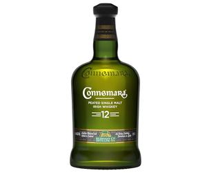 Connemara 12 ans Peated Single Malt Whiskey avec étui, Whisky Irlandais 40 Pour cent - 700 ml