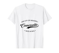 Connersville Indiana City of Industry Logo Homme et Femme T-Shirt