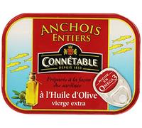 Connétable Anchois entiers à l'huile d'olive vierge 100 g