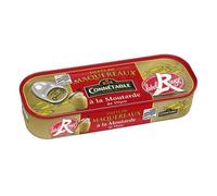 CONNETABLE - Filets De Maqueraux Rouge À La Moutarde De Dijon 169G - Lot De 4