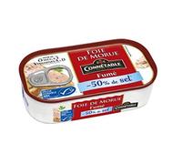 Connétable Foie de morue MSC fumé au bois de hêtre -50% de sel - La boîte de 121g