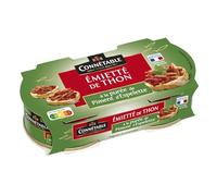 CONNETABLE Miettes de Thon au Piment d'Espelette, Lot de 3 Boîtes de 160g, Préparé en Bretagne, Maison Familiale depuis 1853 - Lot de 4