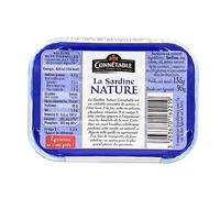 CONNÉTABLE - Sardine Nature, 95g - Lot De 4