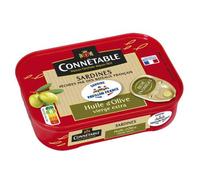 Connétable sardines à l'huile d'olive extra vierge 115g