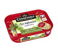 Connétable Sardines à l'huile infusée aux Herbes de Provence 115g
