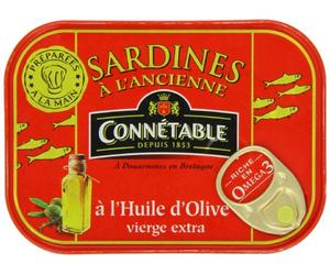 Connétable Sardines In Extra Virgin Olive Oil, 115g