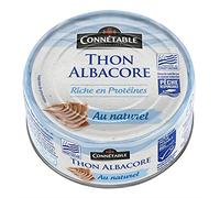 CONNETABLE - Thon Albacore Msc Entier Au Naturel 112G - Lot De 3