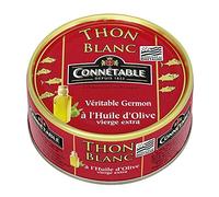 CONNETABLE - Thon Blanc Germon À L'Huile D'Olive Vierge Extra 160G - Lot De 4 - Offre Special