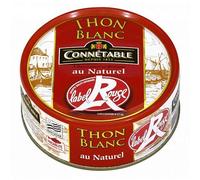 CONNETABLE - Thon Blanc Germon Au Naturel Label Rouge 120G - Lot De 3 - livraison offerte