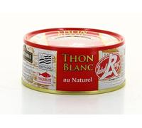 CONNÉTABLE Thon Blanc Germon au Naturel Label Rouge 120g - Pêché en Atlantique Nord-Est, Paré à la Main, Traçabilité Bateau - Lot de 3
