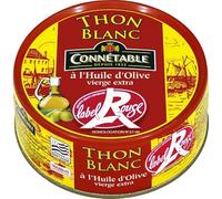 Connétable Thon Blanc Germon Label Rouge a l Huile d Olive Vierge extra - La boite de 160g