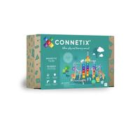 Connetix – Tuiles magnétiques Arc-en-Ciel – Circuit de billes – 92 pièces