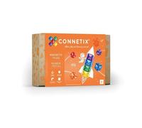 CONNETIX Tuiles Magnétiques Pack Carrés Arc-en-Ciel, 42 Pièces