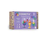 CONNETIX Construction Carreaux Magnetiques Arc-en-Ciel Pack d'extension de Forme, 36 Pièces