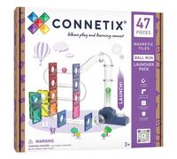 Connetix Jeu De Construction Ball Run Launcher 47 Pièces