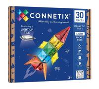 Connetix Jeu De Construction Light Rocket 30 Pièces