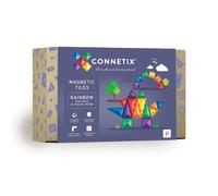 Connetix Tuiles magnétiques Arc-en-Ciel Mini-Paquet, 24 pièces