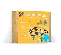 Jeu De Construction Magnétique Pack Rampes Routières Et Intersections, 16 Pièces Noir TU