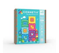 Connetix Lot de 48 carreaux magnétiques Bright Portal
