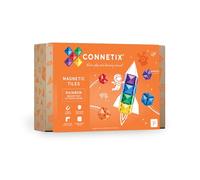 CONNETIX Tuiles Magnétiques Pack Carrés Arc-en-Ciel, 42 Pièces