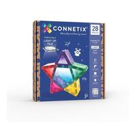 CONNETIX Tuiles Magnétiques Pack Étoile Lumière, 28 Pièces
