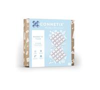 CONNETIX Tuiles Magnétiques Pack Plaques De Base Transparent, 2 Pièces