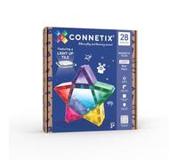 CONNETIX Tuiles magnétiques Paquet étoile Lumineuse, 28 pièces