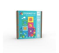 CONNETIX Tuiles magnétiques Paquet Portail Brillant, 48 pièces