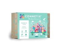 CONNETIX Tuiles magnétiques Pastel Paquet créatif, 120 pièces