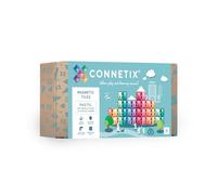 CONNETIX Tuiles magnétiques Pastel Paquet Rectangle, 24 pièces