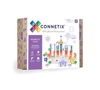 CONNETIX Tuiles Magnétiques Super Pack Circuit à Billes, 134 pièces