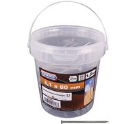 Connex B30052 Clous/Pointes, 3,1 x 80 mm tête fraisée galvanisés 1,5 kg