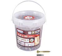 Connex B30083 Vis universelles 5,0 x 60 TX galvanisés 240 g