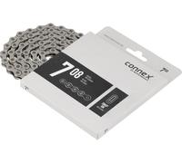 Connex Chaîne 708 5/6/7 vitesses et Moyeux à 1 vitesse gris 5/6/7 fach