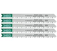 Connex COM310106 Lot de 5 lames de scie sauteuse à bois Coupe grossière 100 mm