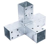 Connex HV4249 Connecteur de Poteau 305 x 185 x 185 mm pour Bois de 71 x 71 mm