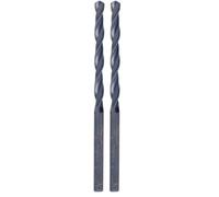 Connex COX970102 Foret à métaux HSS roulé, Argent, 10,2x133mm (Lot de 2)