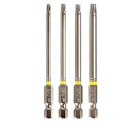 Connex COXT973294 Set d'embouts de visseuse TX 90mm 4 pièces, Argent, Set de 4 Pièces