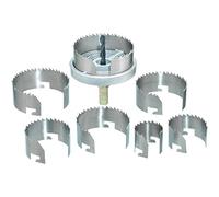 Connex COXT976310 Jeu de scies à guichet pour bois 26/32/38/45/50/56/63 mm 20 mm