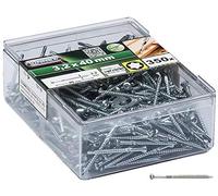 Connex Dp3213240 Lot De 350 Vis Galvanisées Pour Plancher 3,2 X 40 Mm