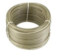 Connex Câble multi-usage DY2701391 — Acier/plastique, noyau textile 30 m x 3 mm