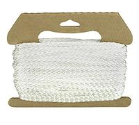 Connex DY2701741 Corde multi-usage 8,0 mm x 15 m jusqu'à 135 kg Blanc