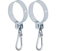 Connex DY270509 Crochet de balançoire galvanisé Ø 120 mm (Lot de 2)