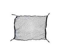 Connex DY270639 Filet de coffre 70 x 90 cm - Noir - Avec 4 mousquetons pratiques - Avec corde élastique - Tissu robuste en polypropylène - Résistant aux UV - Filet à bagages pour sécuriser le