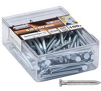 Connex HV4520 Clous d'ancrage 4,0 x 60 mm, galvanisé, din 1052, 100 pièces