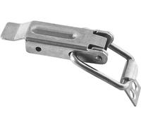 Connex HVRJ20039 Fermeture de caisse 75 x 30 mm en acier inoxydable/Fermeture à levier/Serrure à capuchon pour caisses et tiroirs/Bleu galvanisé