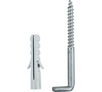 Connex Kit de fixation universel pour extérieur, 12 pièces, acier inoxydable A2, 1 pièce, dy5110014