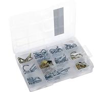 Connex Lot de 242 crochets à visser et à tableau - Avec boîte en plastique pratique - Utilisation universelle - DP8500110