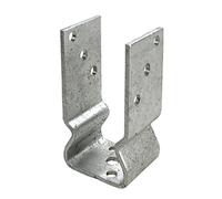 Connex Poteau 91 x 150 x 60 x 4 mm avec nervure, Matériau : acier galvanisé à chaud, 1 unité, hv4282