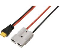 Connexion de la batterie 50 A au câble XT60 0,5 M. TC-13619308 noir, rouge TRU COMPONENTS Contenu: 1 pc(s)